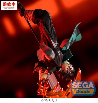 Demon Slayer: Kimetsu no Yaiba Luminasta Tanjiro Kamado (Hinokami Kagura Setting Sun Transformation) Figure