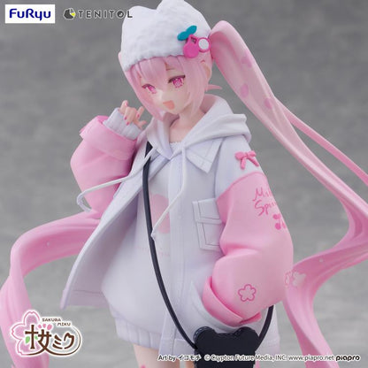 Vocaloid Tenitol Petit Sakura Miku (Cool Style) Figure