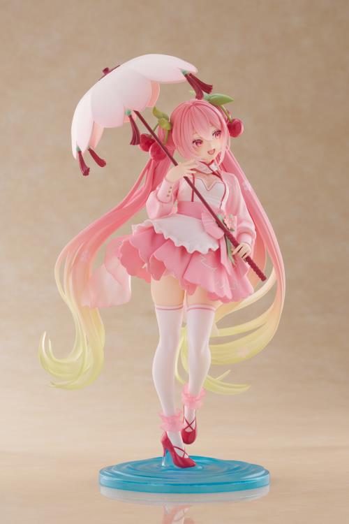 Vocaloid AMP+ Sakura Miku (Sakura Dress Ver.) Figure