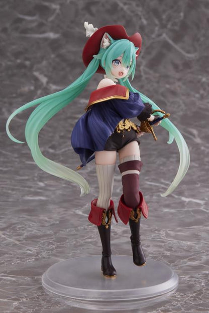 Vocaloid Hatsune Miku (Puss in Boots) Wonderland Figure