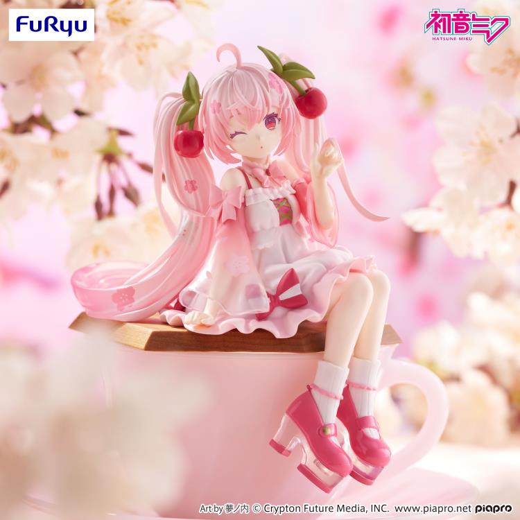 Vocaloid Sakura Miku (2025 Wink Ver.) Noodle Stopper Figure